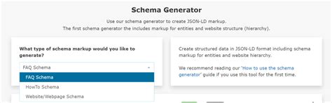 schema markup generator.